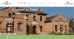 Desktop Screenshot of chaumont-sur-tharonne.fr